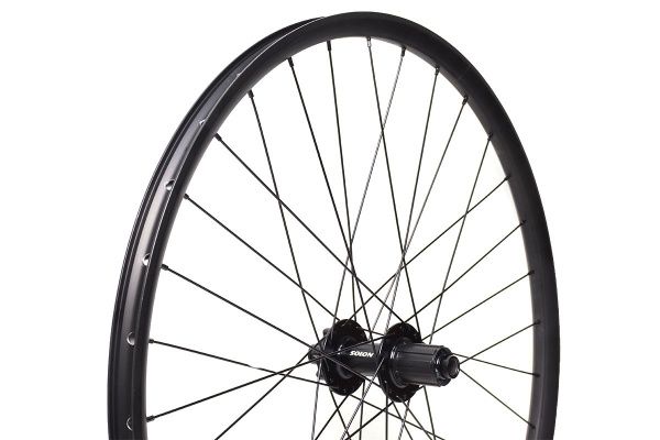 Колесо 27,5"MTB заднее,под кассету 10 передач, двойной обод Citron DR-23 27,5" 32H, втулка Solon DH910TR BOOST 32H Disc, 148*12мм, 4 промподшипника, крепление IS6, черный