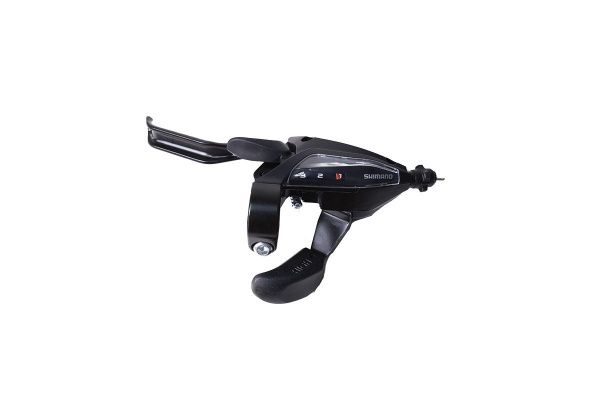 Шифтер/ручка тормоза, SHIMANO ASTEF5002L SBLC левая,3-пер.,трос 1750мм,черный